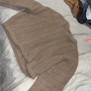 Cropped sweater